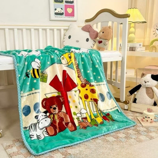 Thickened Raschel blanket