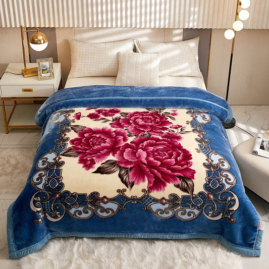 Thickened Raschel blanket