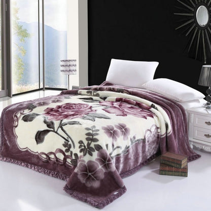 Thickened Raschel blanket