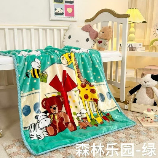 Thickened Raschel blanket