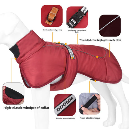 Thickened Reflective Dog Coat