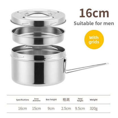 Thickened Round Lunch Box