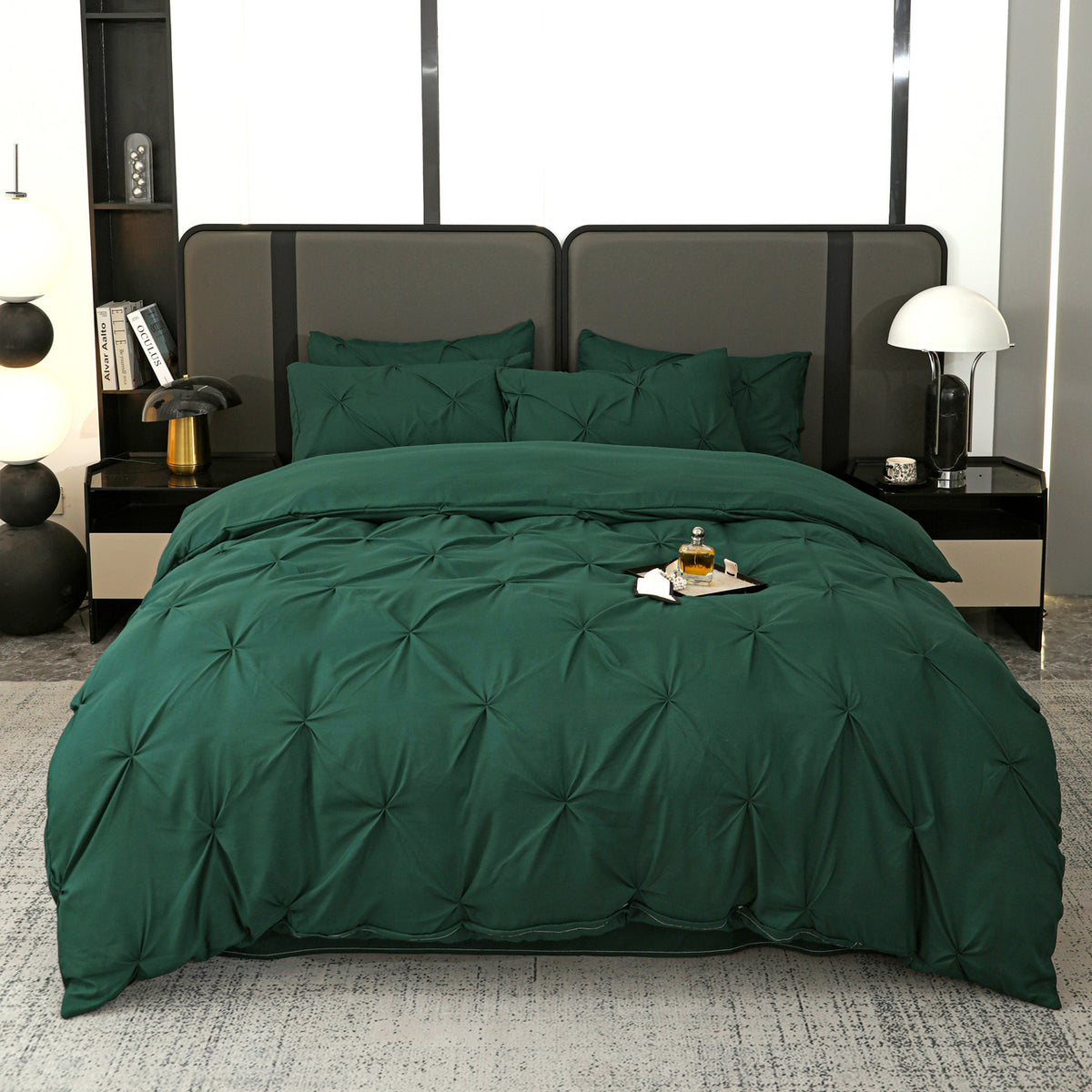 Thickened Ruffled Three-Piece Set