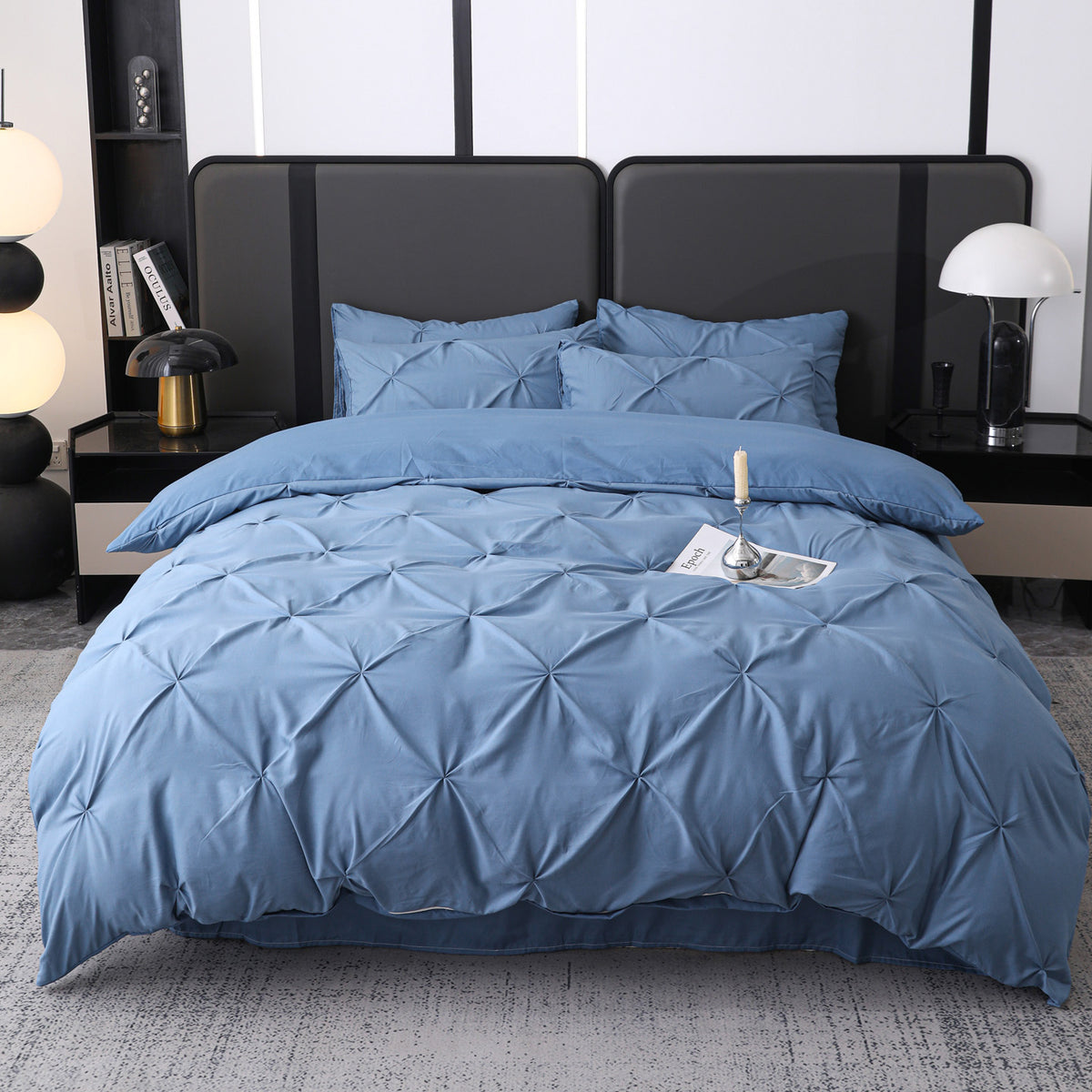 Thickened Ruffled Three-Piece Set