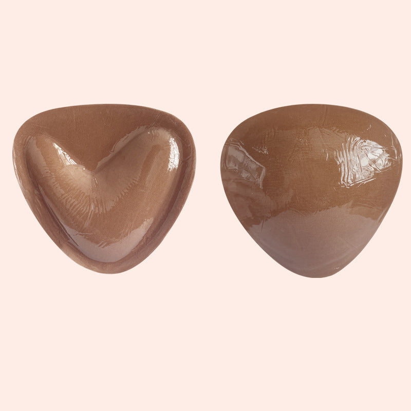 Thickened self-adhesive breast pads