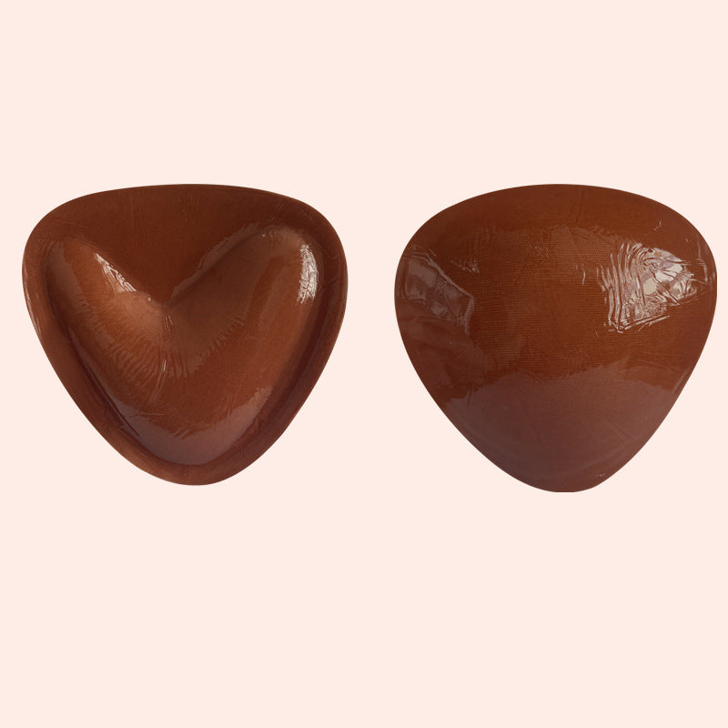Thickened self-adhesive breast pads