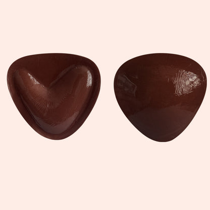 Thickened self-adhesive breast pads