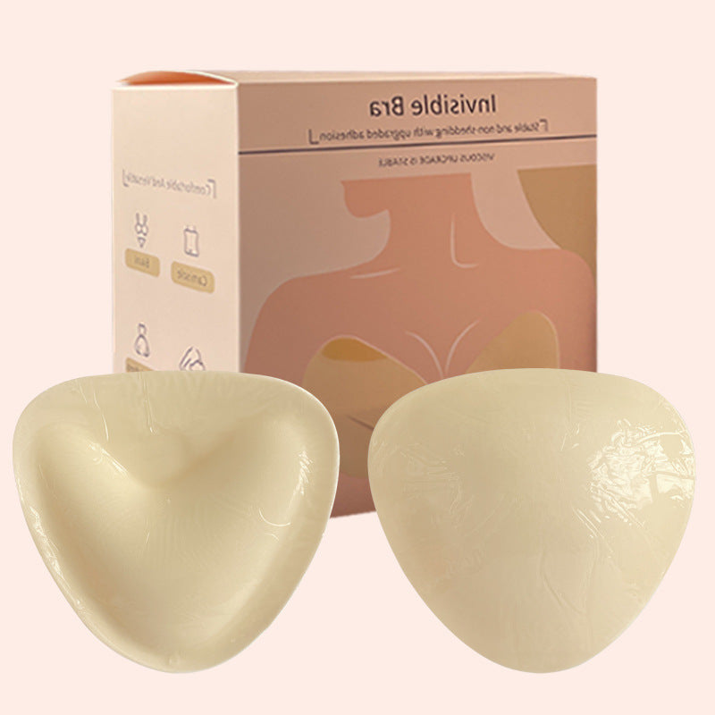 Thickened self-adhesive breast pads