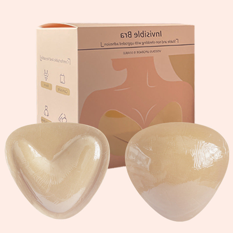 Thickened self-adhesive breast pads