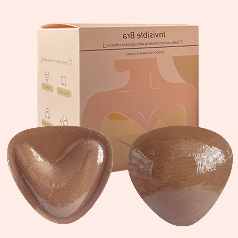 Thickened self-adhesive breast pads