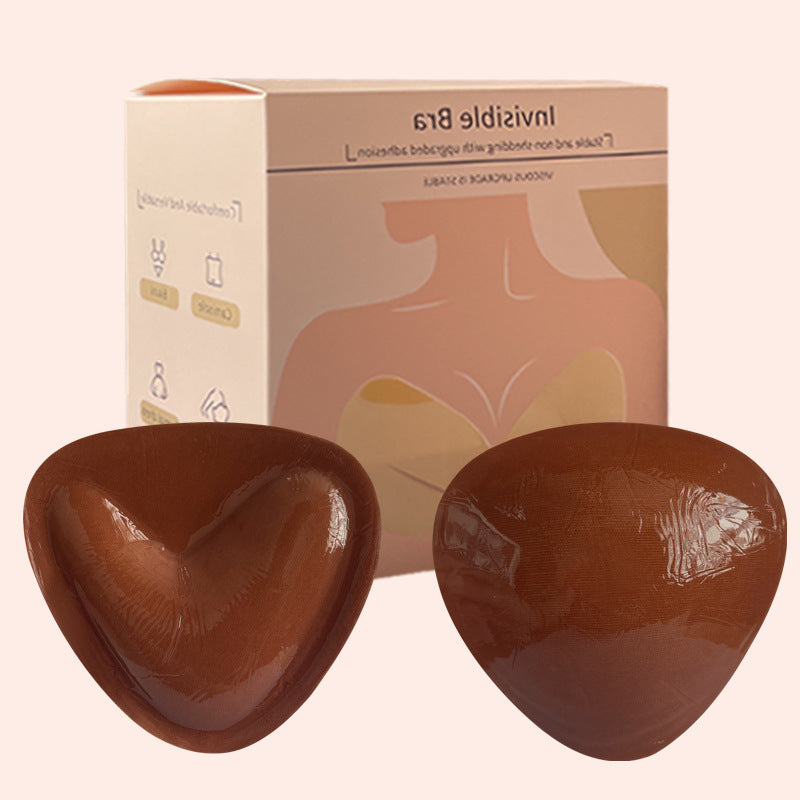 Thickened self-adhesive breast pads