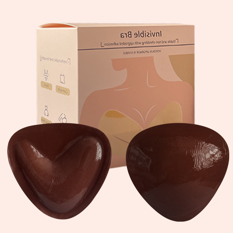 Thickened self-adhesive breast pads