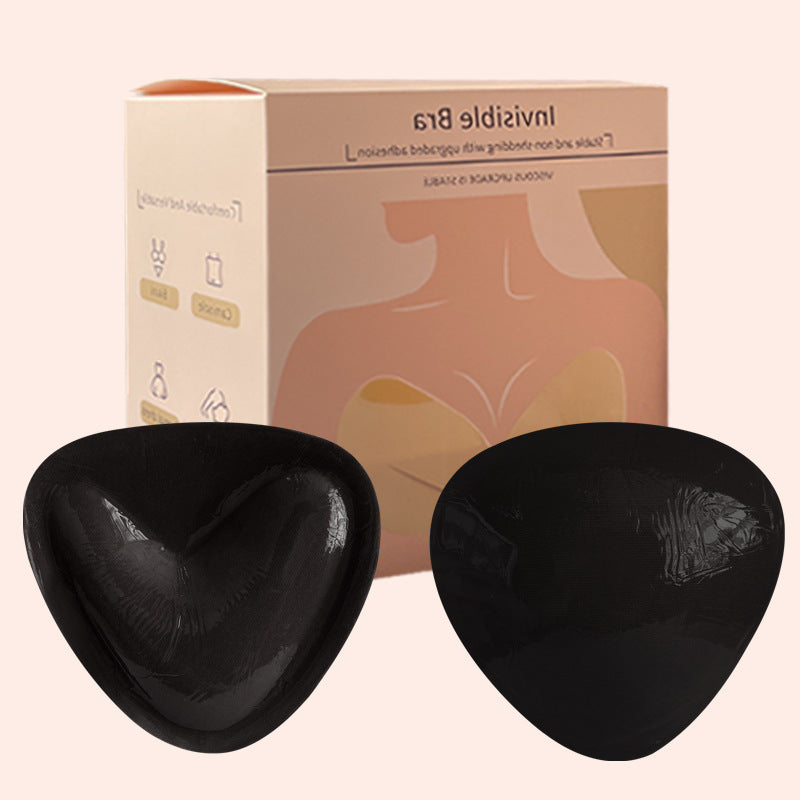 Thickened self-adhesive breast pads