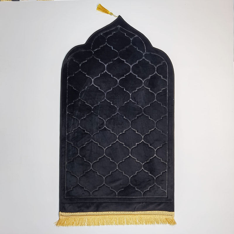 Thickened short-pile floor mat
