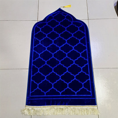 Thickened short-pile floor mat