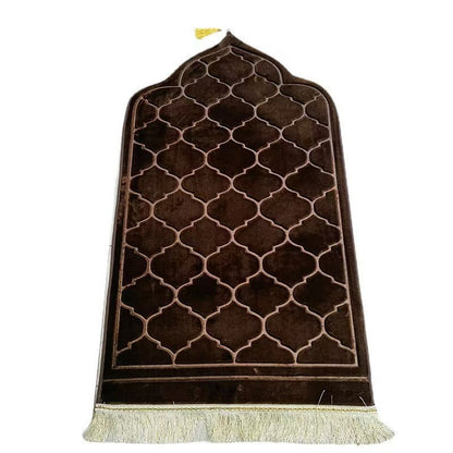 Thickened short-pile floor mat