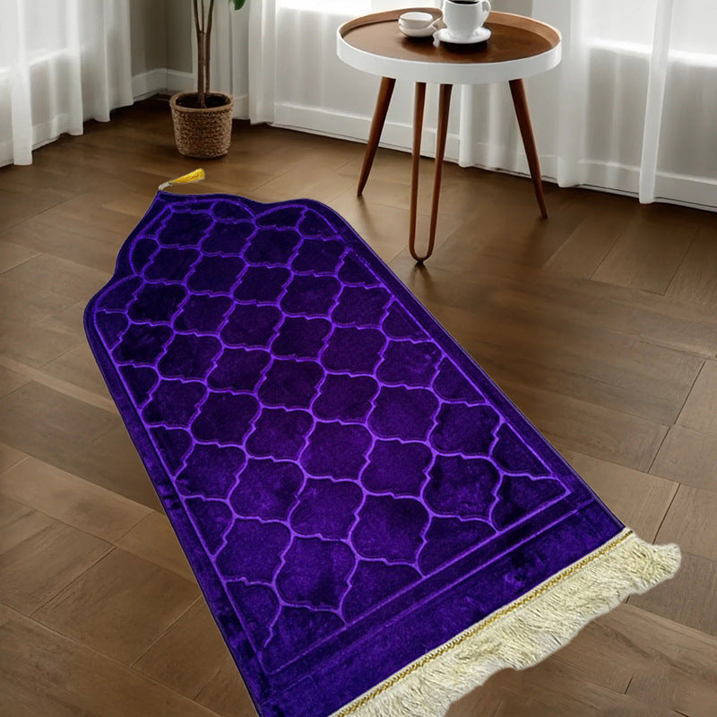 Thickened short-pile floor mat
