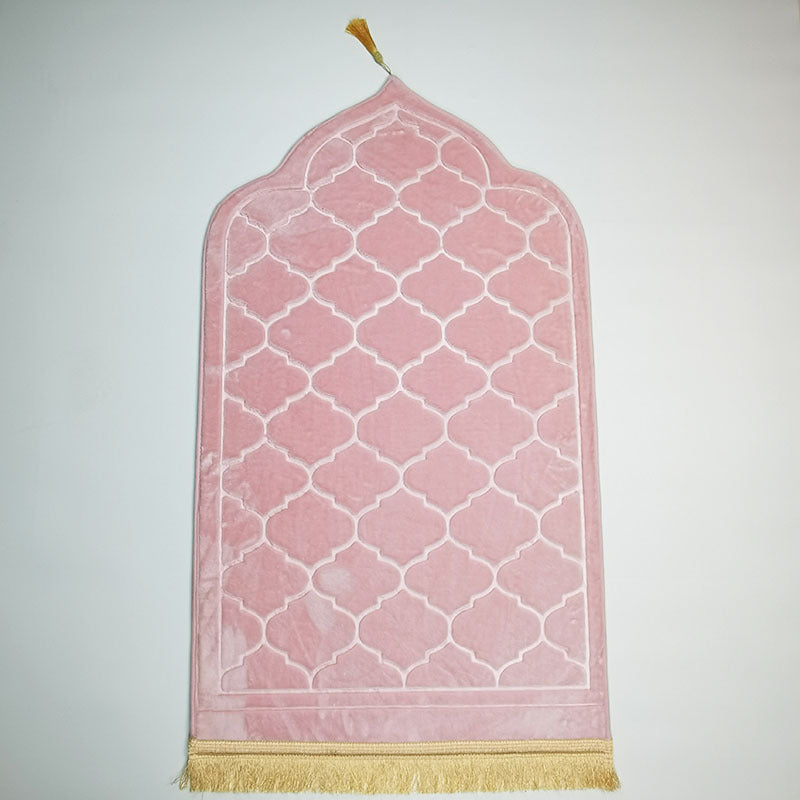 Thickened short-pile floor mat