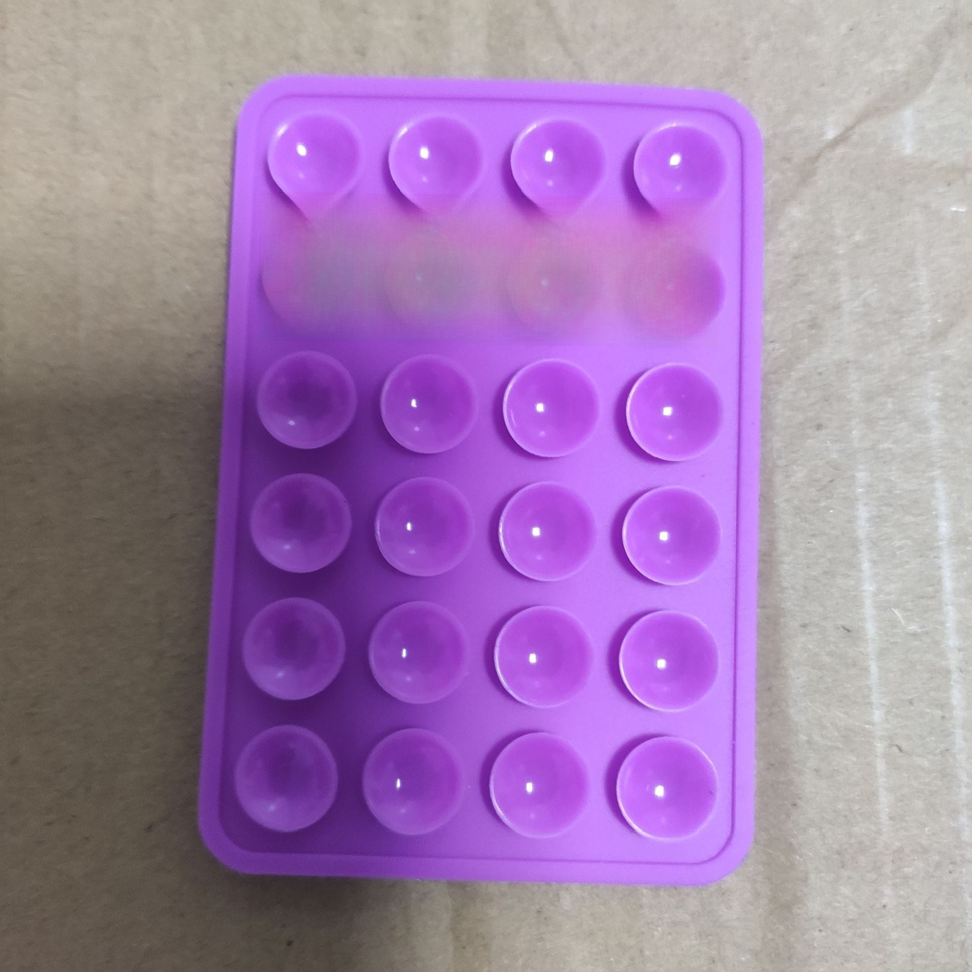 Thickened Silicone Suction Cups 24-Piece Square Adhesive Pads