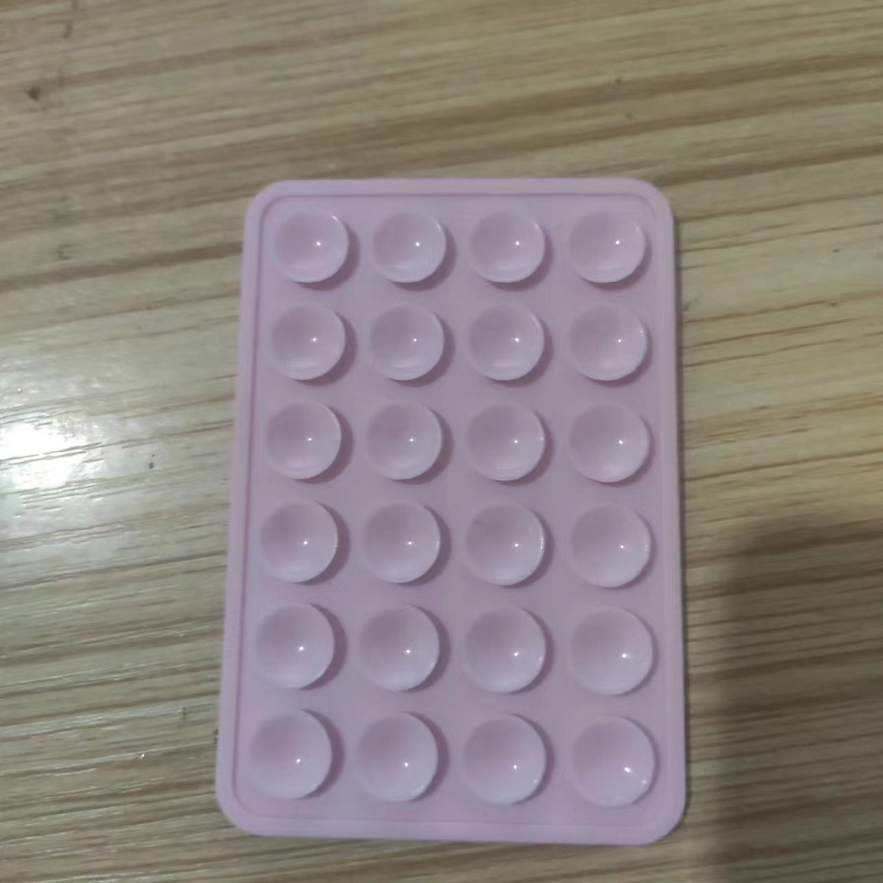 Thickened Silicone Suction Cups 24-Piece Square Adhesive Pads