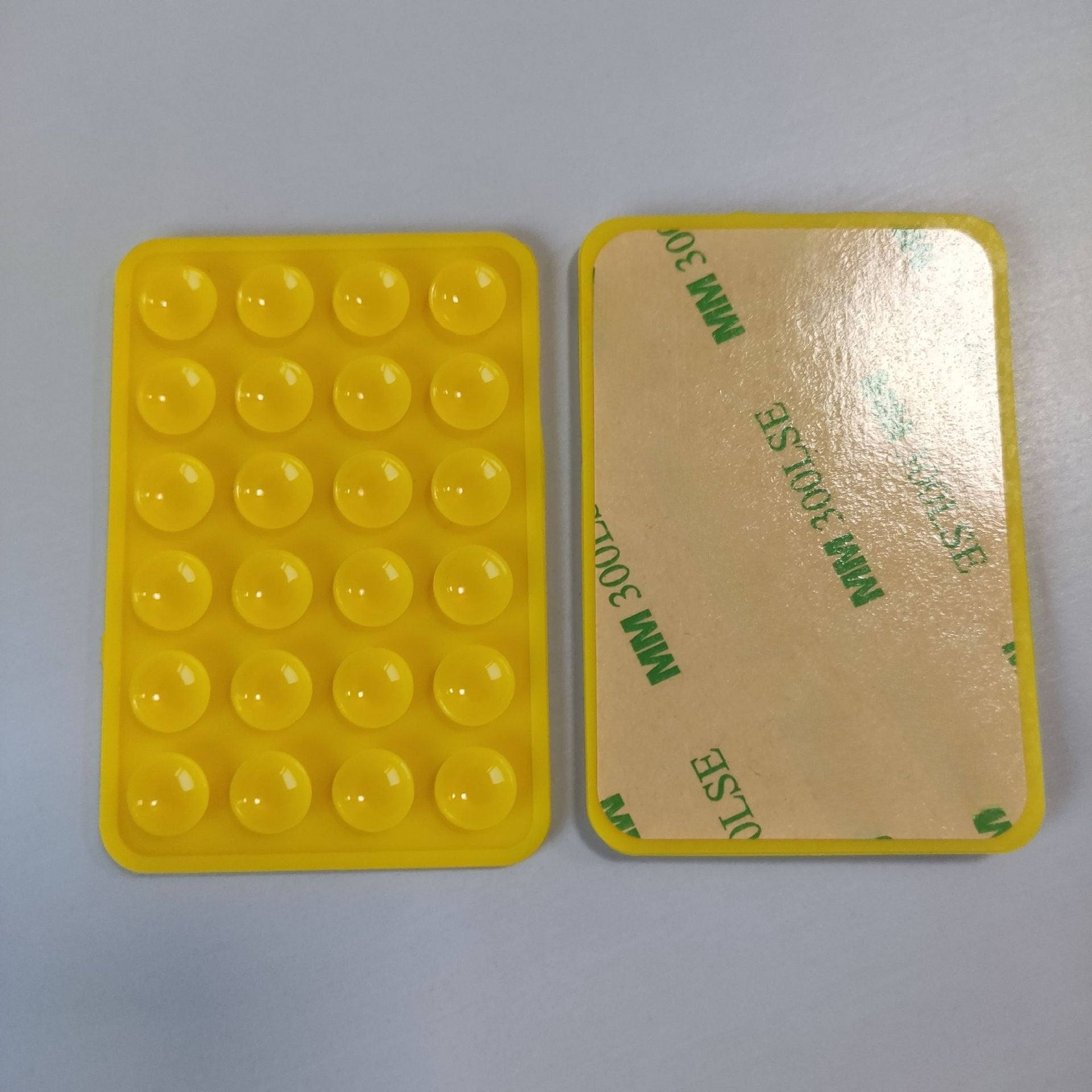 Thickened Silicone Suction Cups 24-Piece Square Adhesive Pads