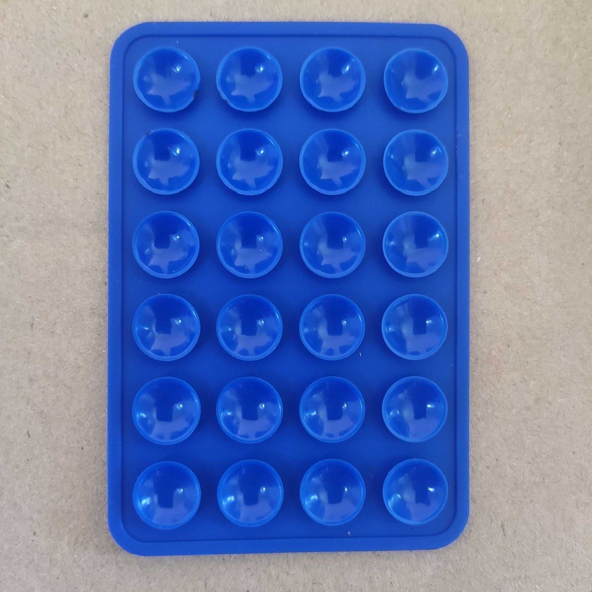 Thickened Silicone Suction Cups 24-Piece Square Adhesive Pads