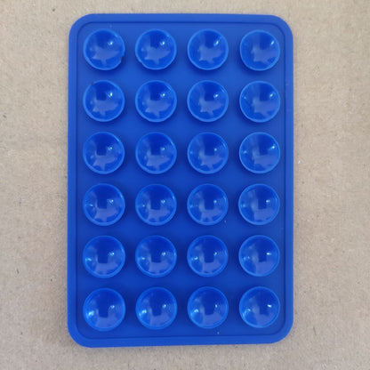 Thickened Silicone Suction Cups 24-Piece Square Adhesive Pads