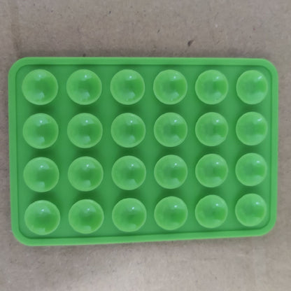 Thickened Silicone Suction Cups 24-Piece Square Adhesive Pads