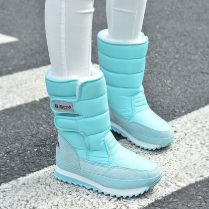 Thickened snow boots