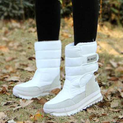 Thickened snow boots