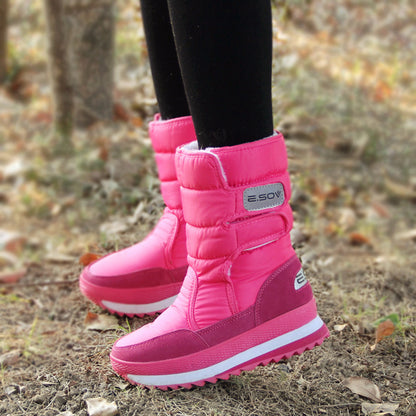 Thickened snow boots