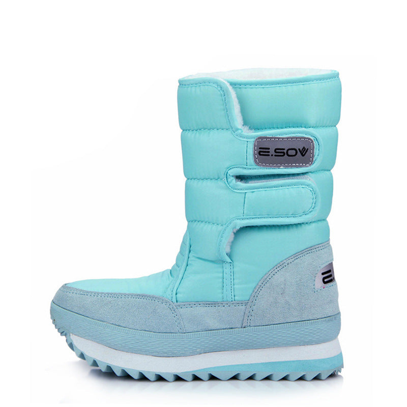 Thickened snow boots