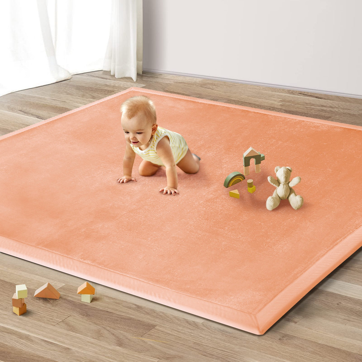Thickened Sponge Floor Mat for Living Room and Bedroom