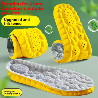 Thickened Sports Insoles with Shock Absorption