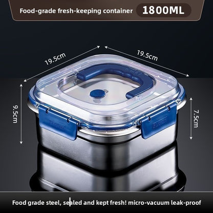 Thickened Stainless Steel Fresh Keeping Box