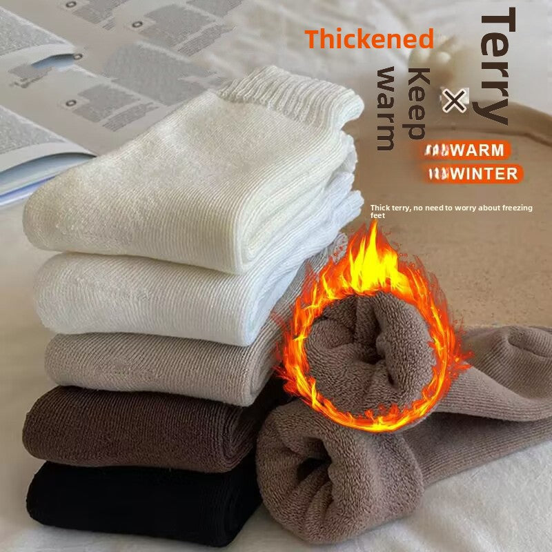 Thickened Terry Socks