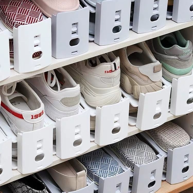 Thickened Three-gear Adjustable Shoe Rack