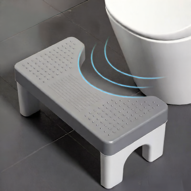 Thickened Toilet Stool with Roller Massage