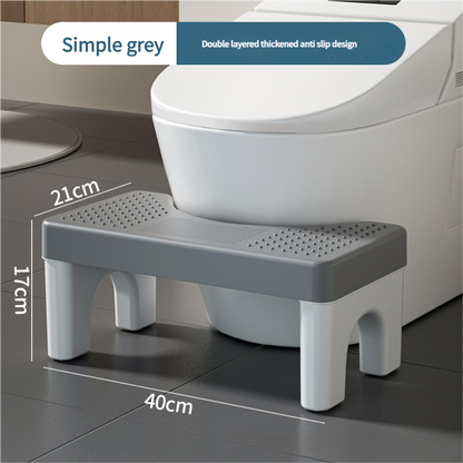 Thickened Toilet Stool with Roller Massage