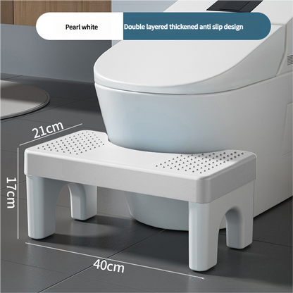 Thickened Toilet Stool with Roller Massage