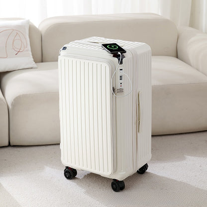 Thickened travel suitcase with drop resistance