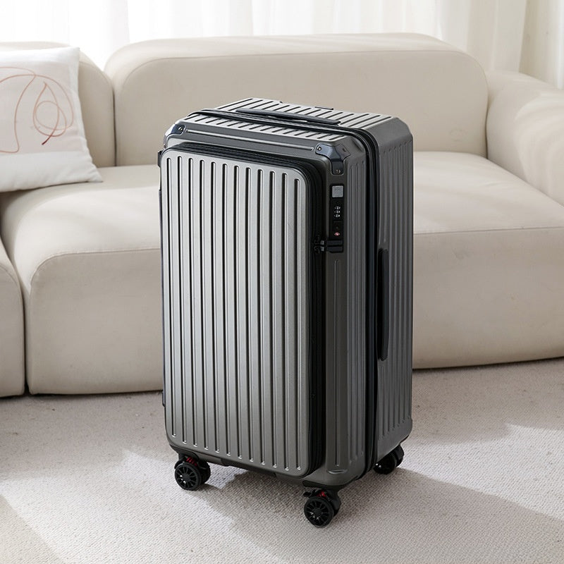 Thickened travel suitcase with drop resistance