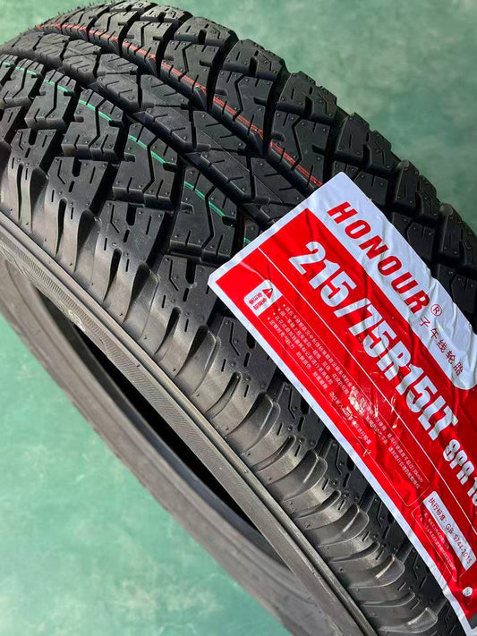 Thickened truck tire