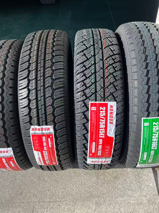Thickened truck tire