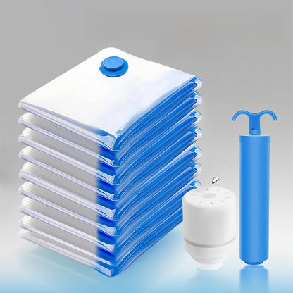 Thickened vacuum compression bag