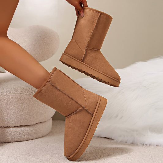 Thickened warm cotton shoes