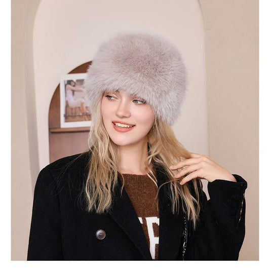 Thickened windproof warm versatile wool hat