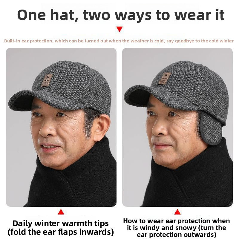 Thickened Winter Baseball Cap
