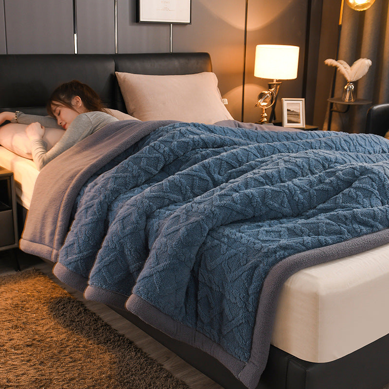 Thickened Winter Taffeta Fleece Blanket
