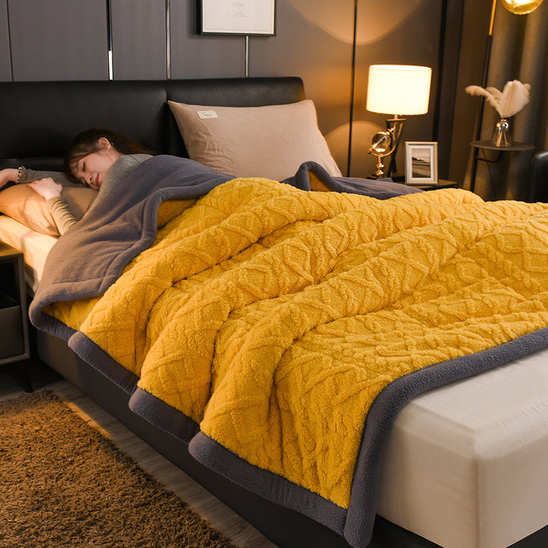 Thickened Winter Taffeta Fleece Blanket